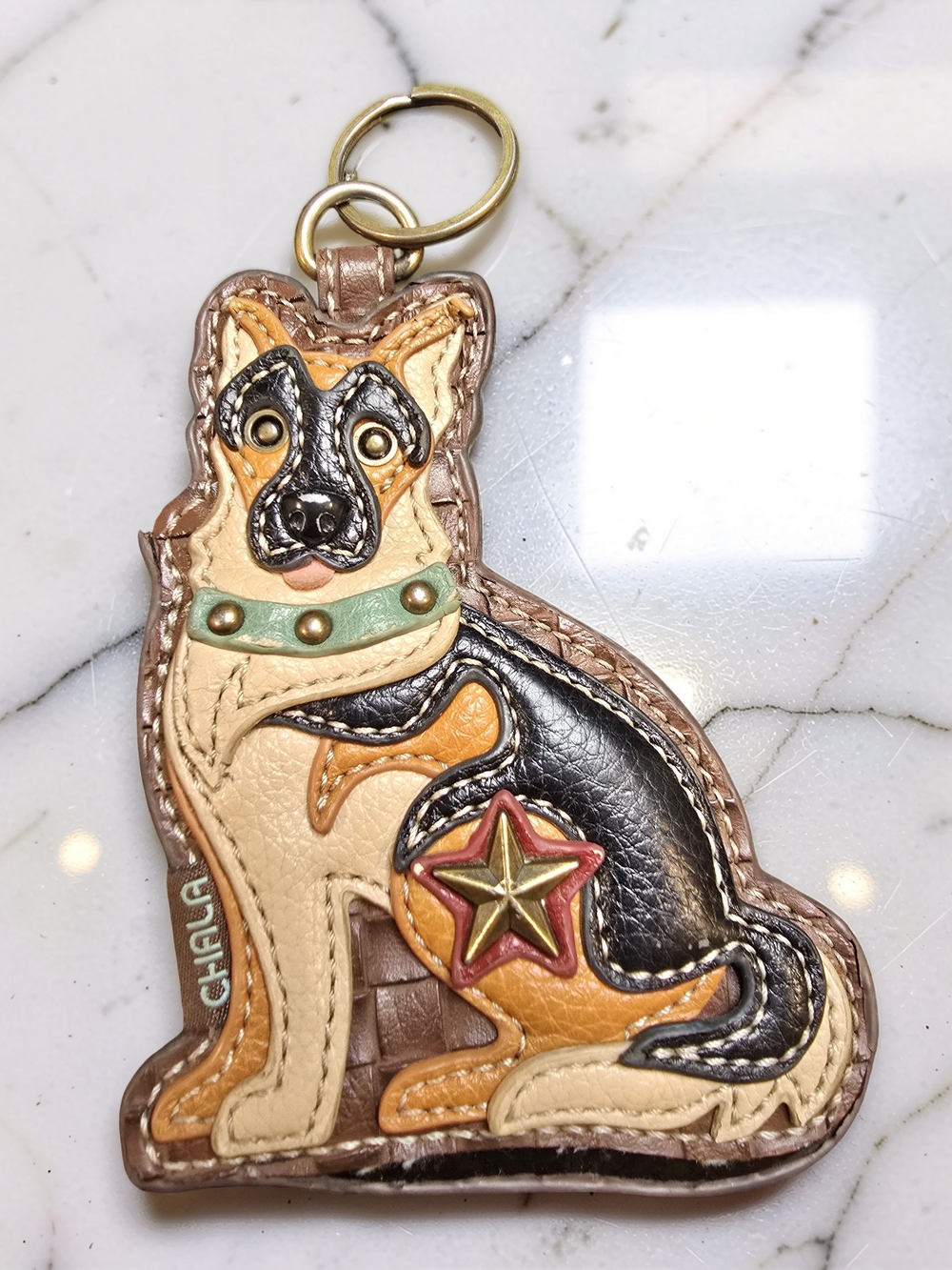 Chala German Shepherd Keychain